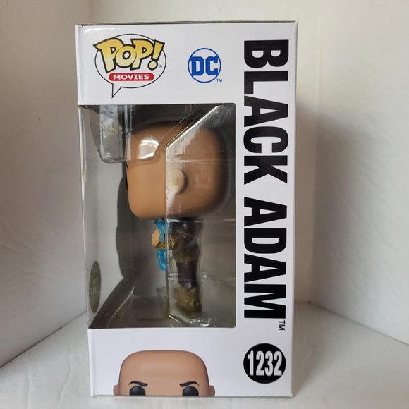 Funko POP! Black Adam Chase Edition Glow In The Dark #1232 Brand New - Picture 4 of 6
